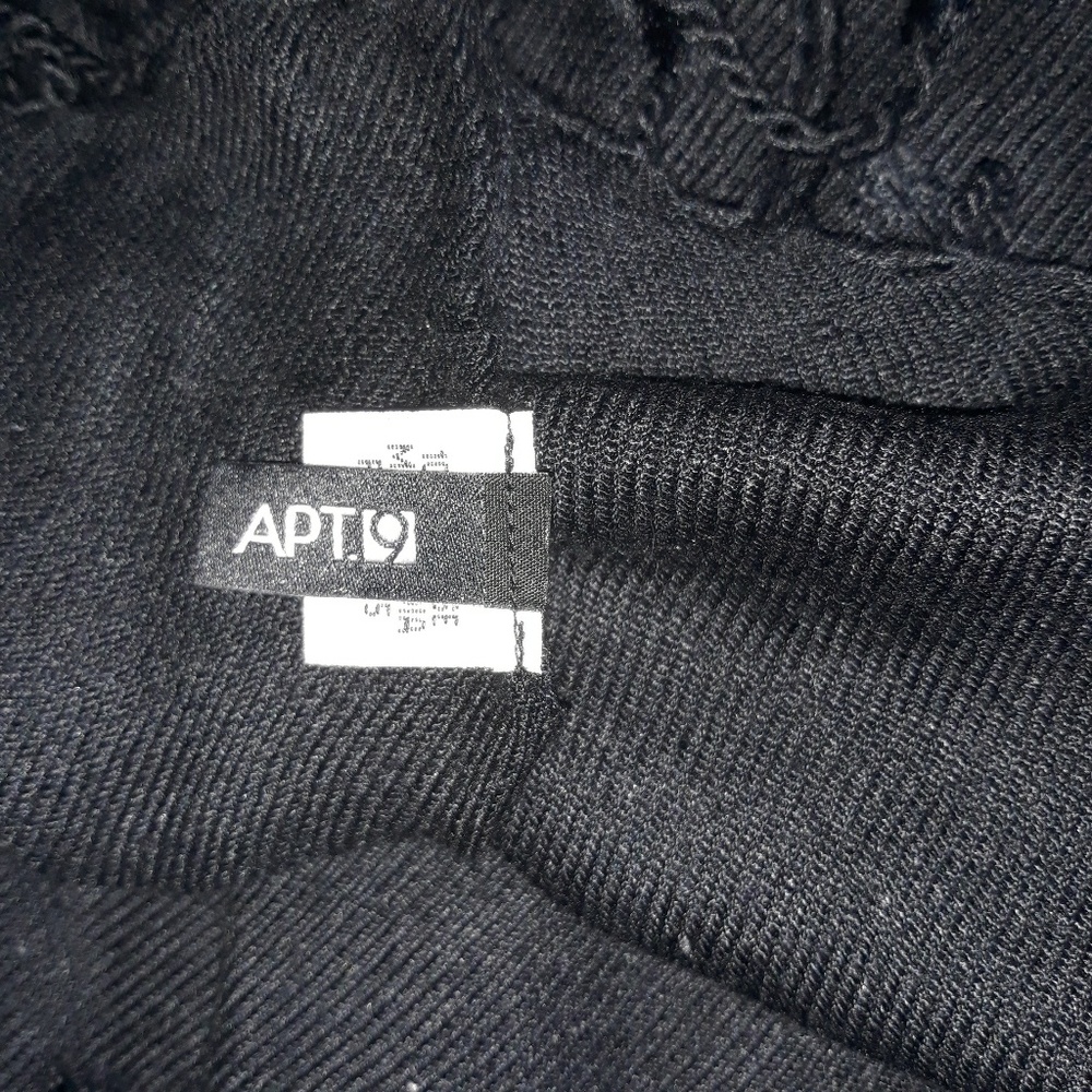 APT. 9 Black Scarf - Picture 4 of 4